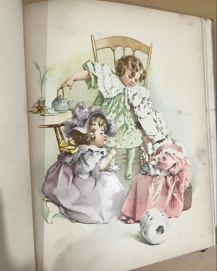 N o.355レア 超希少 アンティーク 洋書 絵本 ビクトリアン 児童書