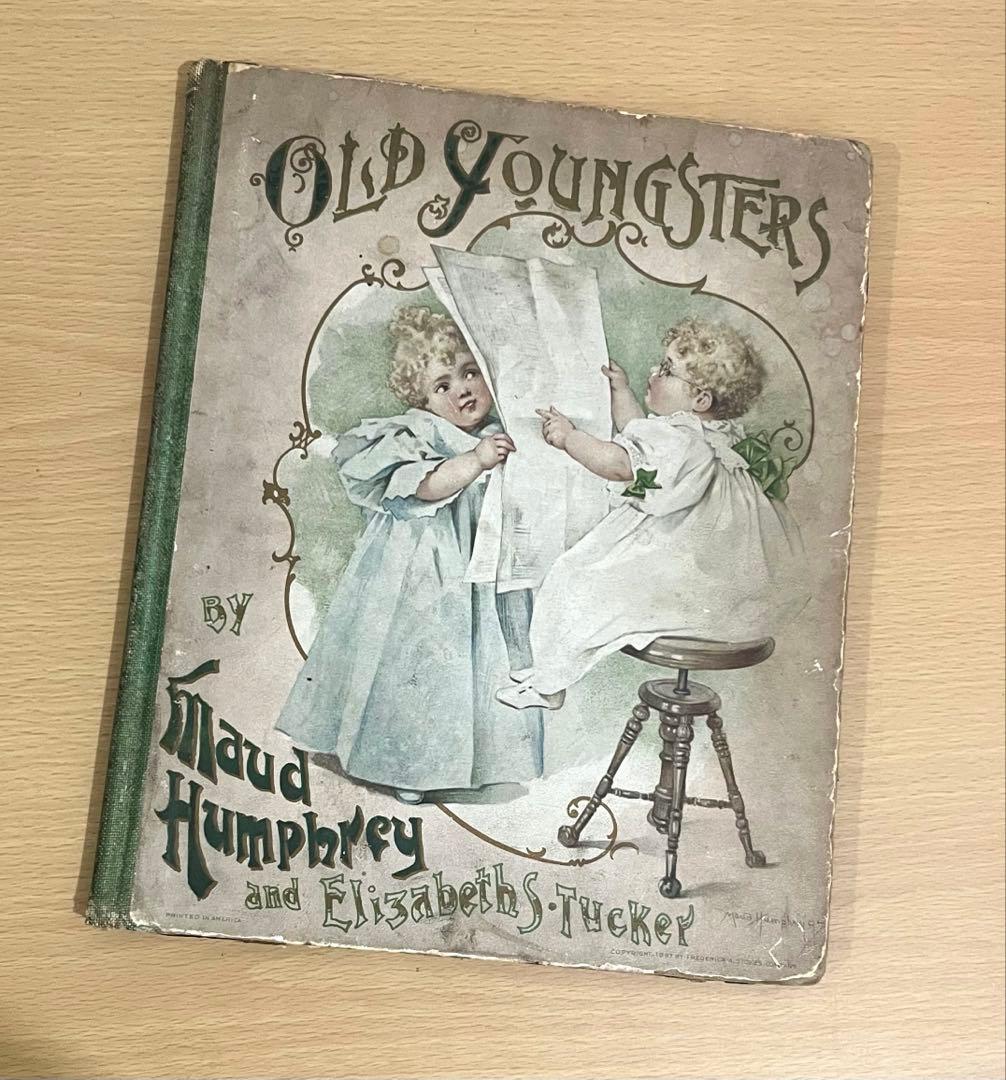 N o.355レア 超希少 アンティーク 洋書 絵本 ビクトリアン 児童書