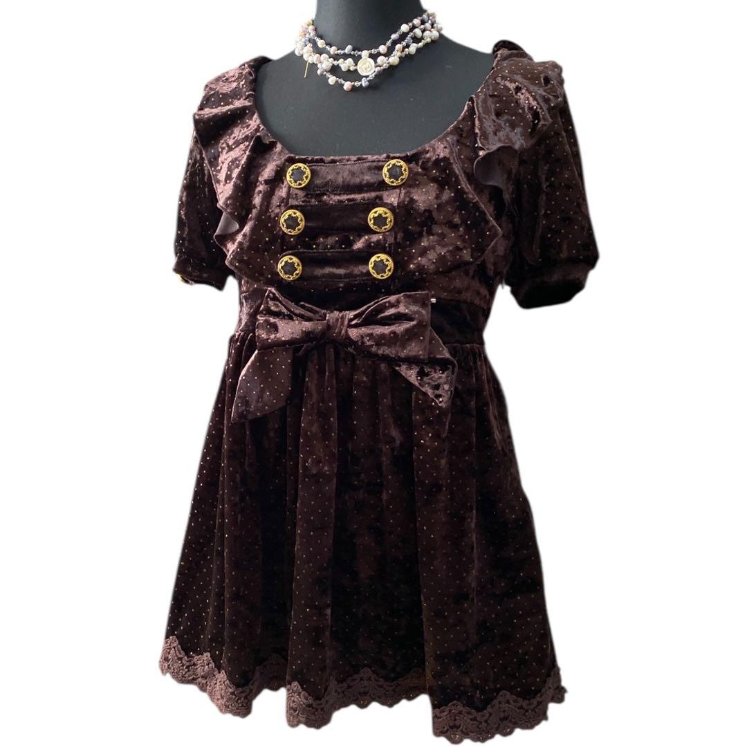 レア LIZLISA ベロア チュニック 平成ギャル 姫ギャル 00s