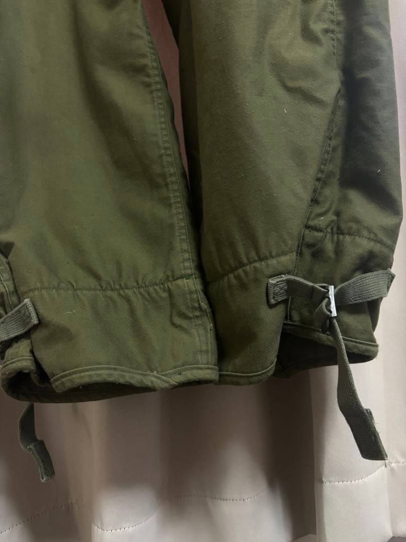 USNAVY ユーエスネイビー　デッキパンツ　ミリタリーパンツ　米軍　80s希少