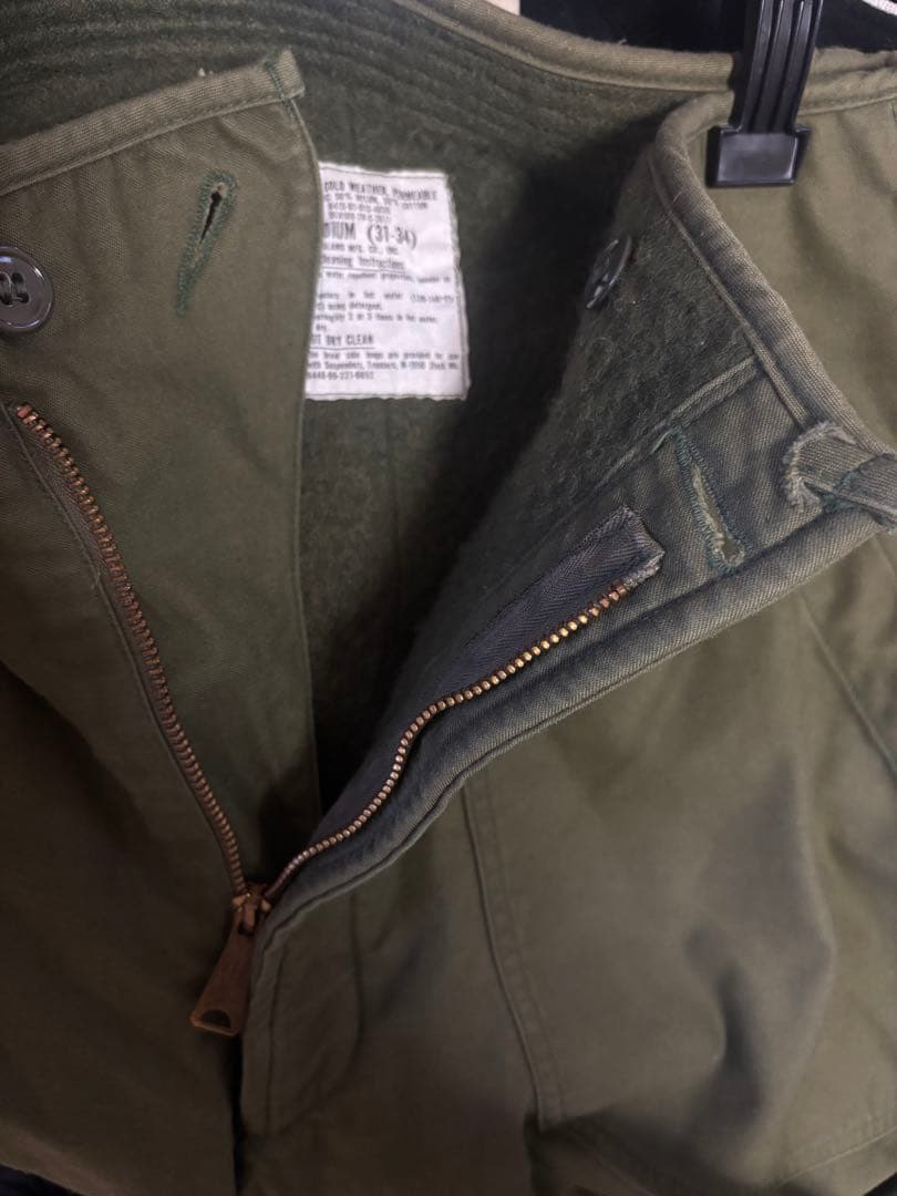 USNAVY ユーエスネイビー　デッキパンツ　ミリタリーパンツ　米軍　80s希少