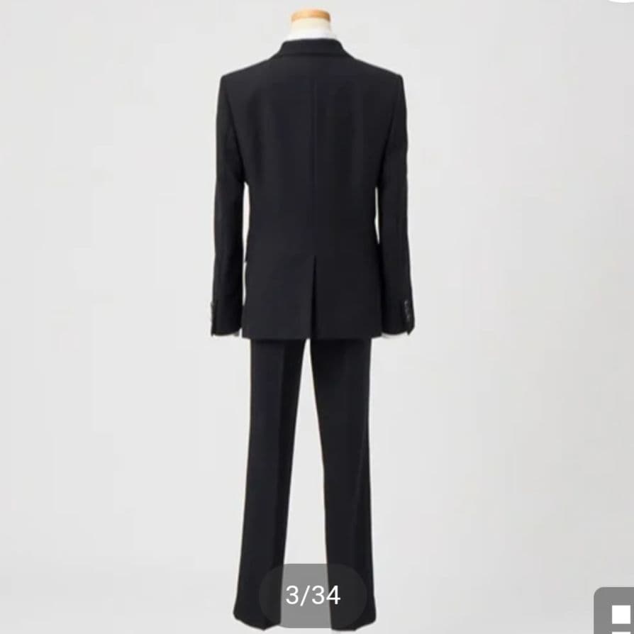 美品　waltz by BEAMS DESIGN 男子スーツ140 紺色　卒業式