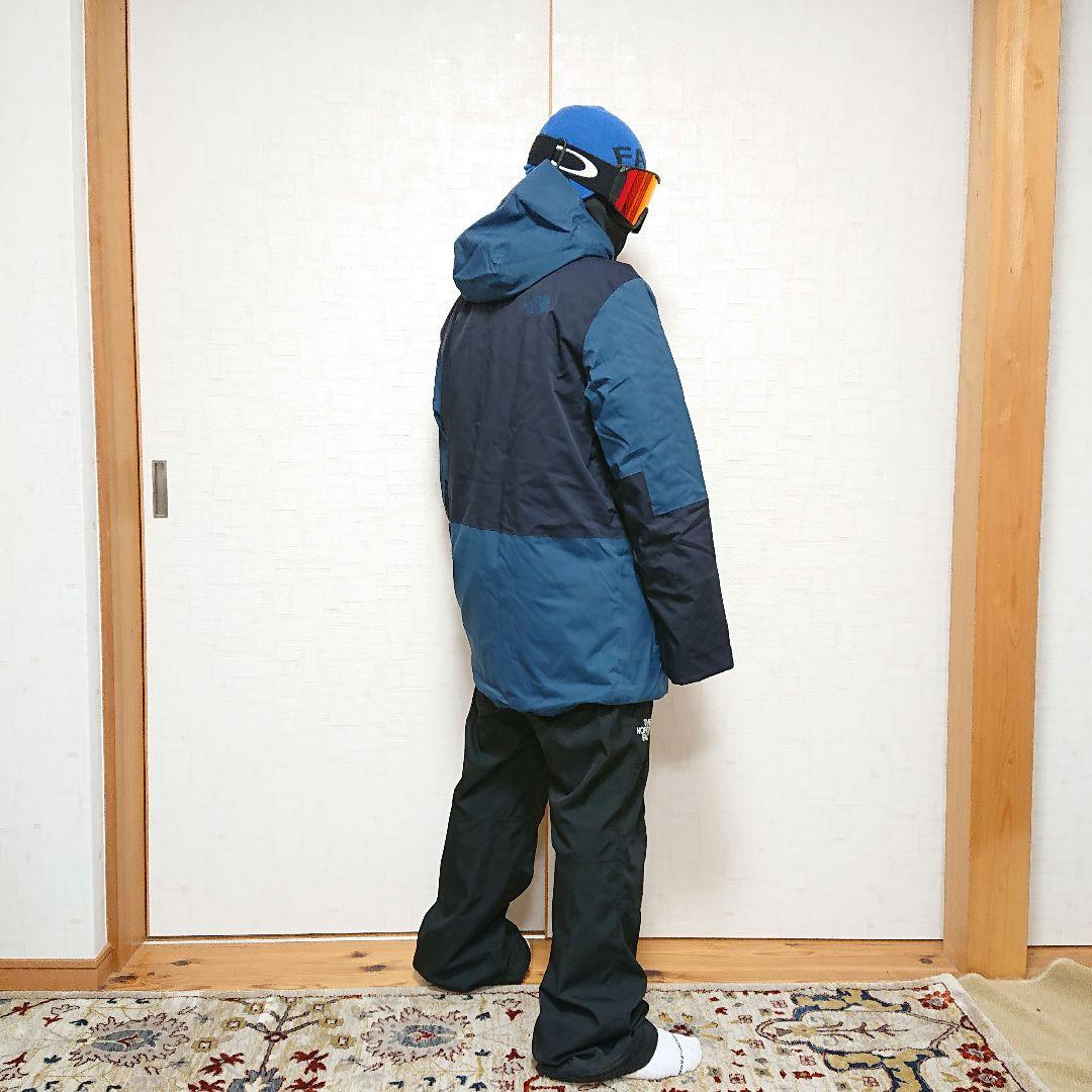 新品未使用THE NORTH FACEスキースノーボードジャケットウェアXL青紺