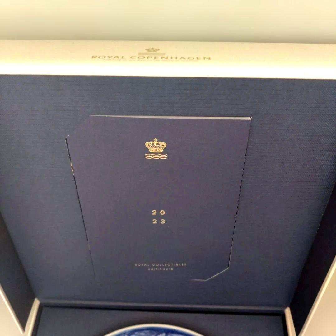 【未使用に近い】ロイヤルコペンハーゲン　イヤープレート◆◇２０２３