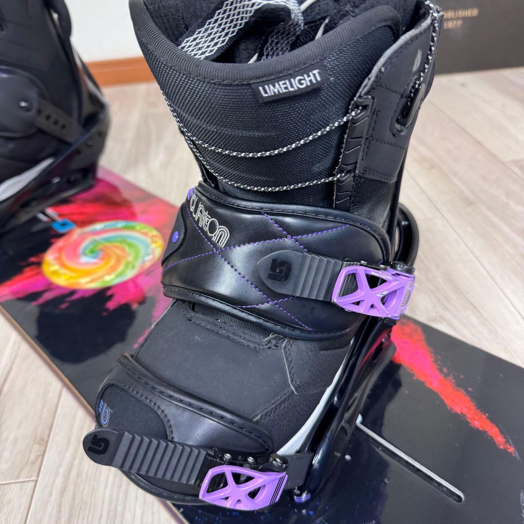 BURTON SOCIAL レディースセット 138cm ブーツ23.5cm