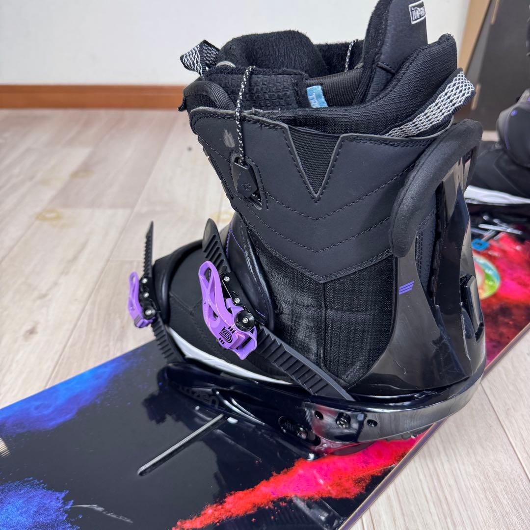 BURTON SOCIAL レディースセット 138cm ブーツ23.5cm