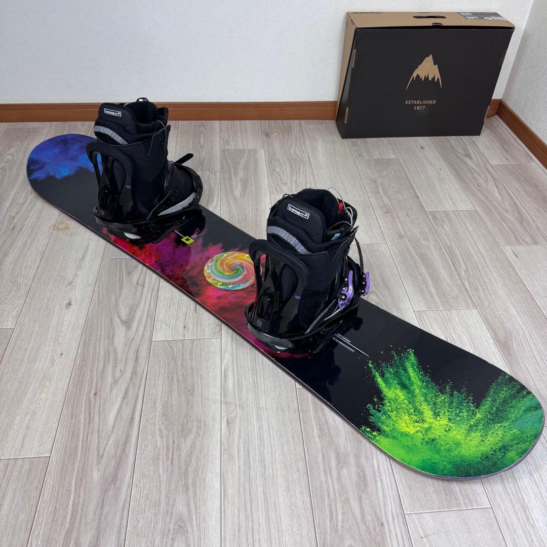 BURTON SOCIAL レディースセット 138cm ブーツ23.5cm