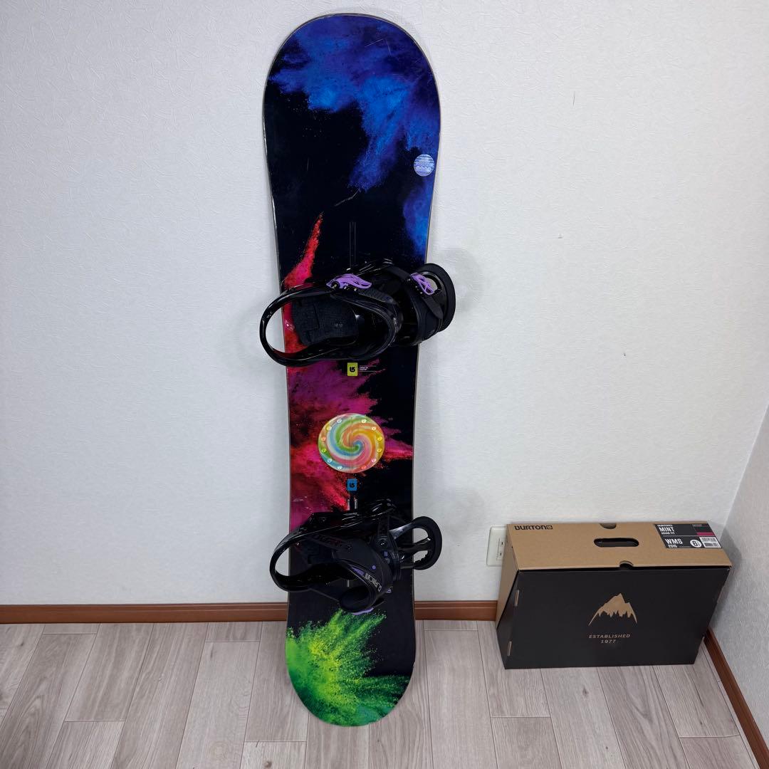 BURTON SOCIAL レディースセット 138cm ブーツ23.5cm