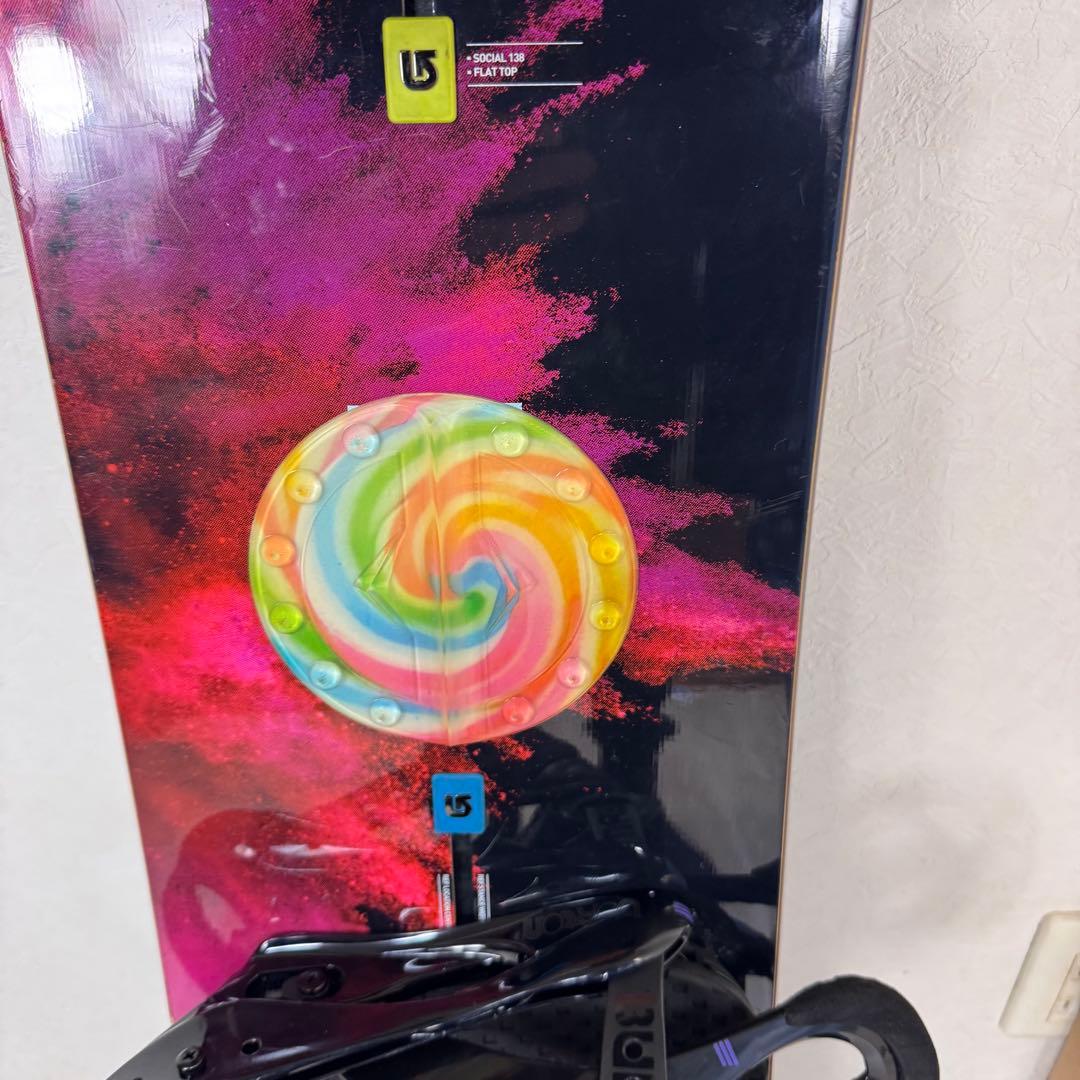 BURTON SOCIAL レディースセット 138cm ブーツ23.5cm