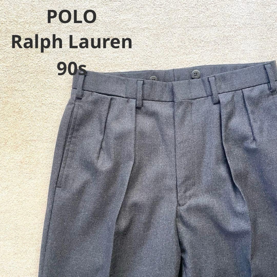 【レア】POLO Ralph Lauren SLACKS WOOL 90s