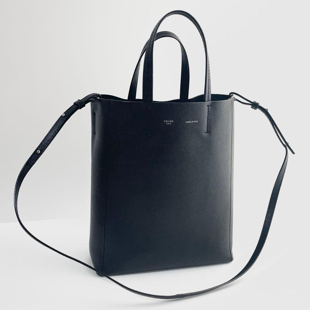 【極美品】CELINE セリーヌ 2way トートバッグ バーティカルカバ