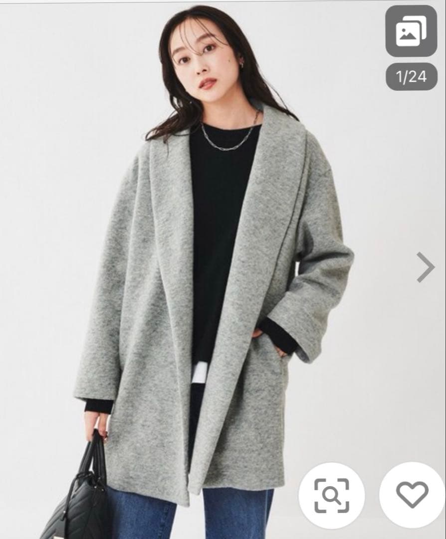 untitled チェスターコート