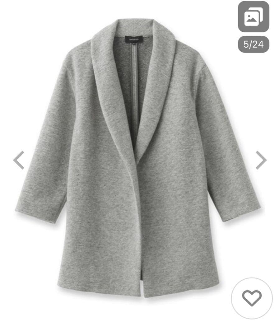 untitled チェスターコート