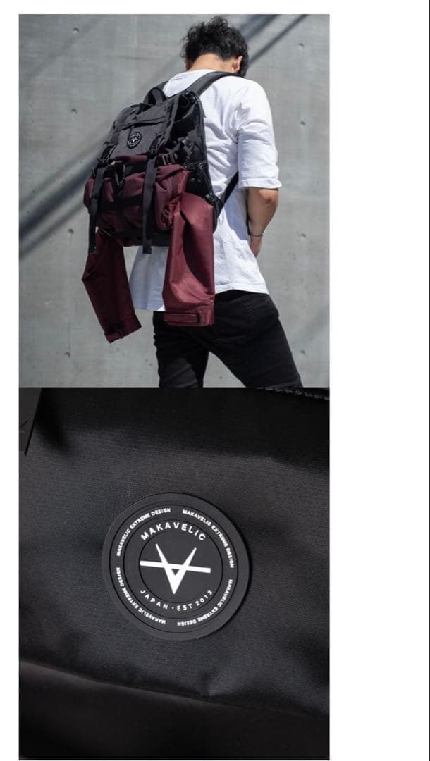 【美品　希少】マキャベリック　バックパック　X-DESIGN