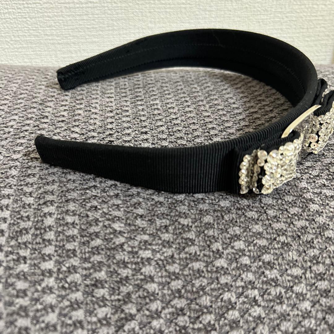 フェラガモ カチューシャ ビジュー キラキラ