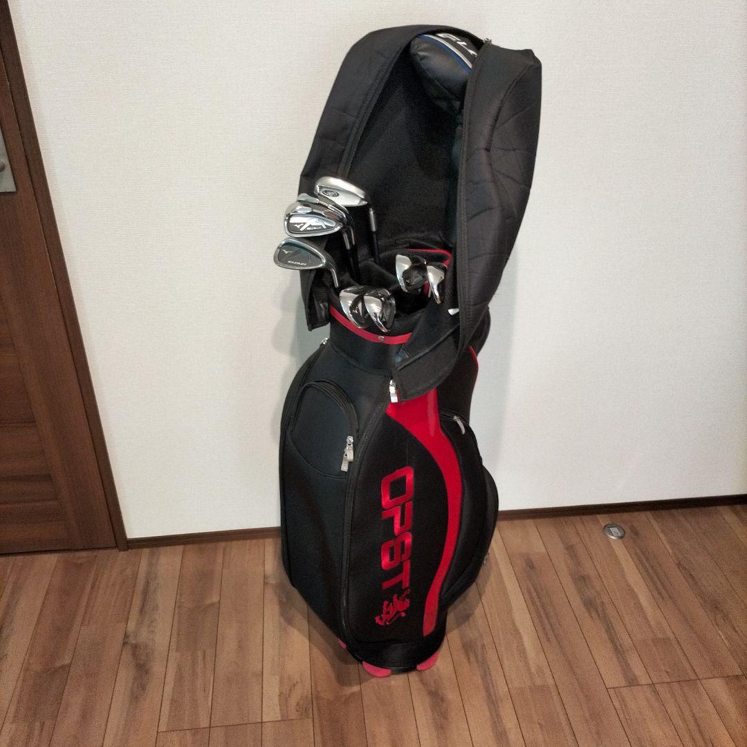 ミズノユーラスＧ６メンズアイアンセット とキャディーバッグ