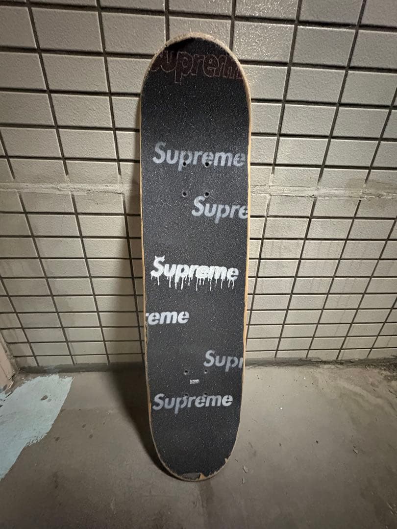 Supreme スケートボードデッキ 赤 8インチ スケボーデッキ