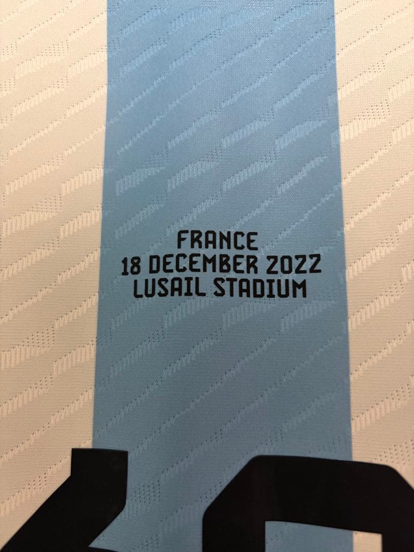 正規品 アルゼンチン代表 オーセンティック 2022 WC 決勝 メッシ 新品