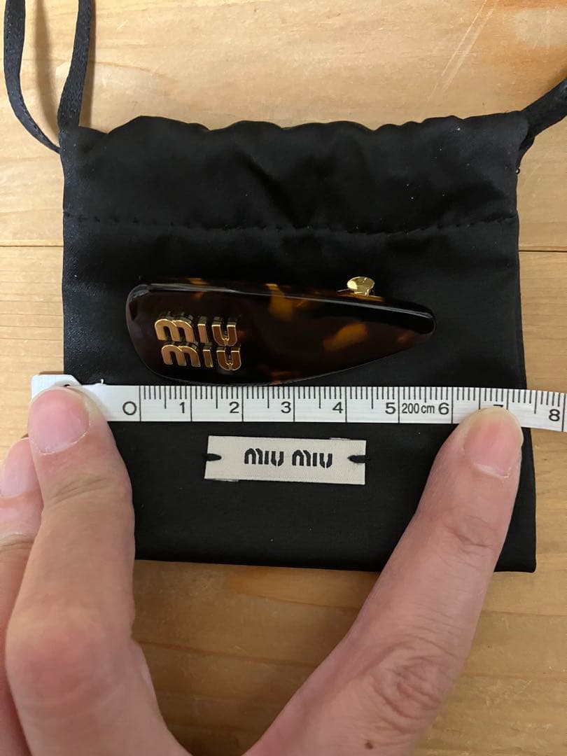 MIU MIU ヘアピン 新品
