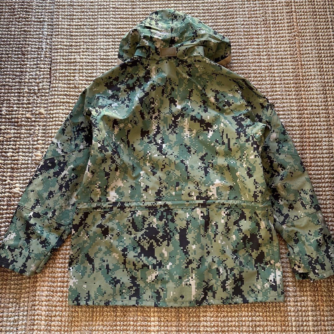 USN 米海軍 NWU パーカデジタルカモ 米軍放出品 ゴアテックス S
