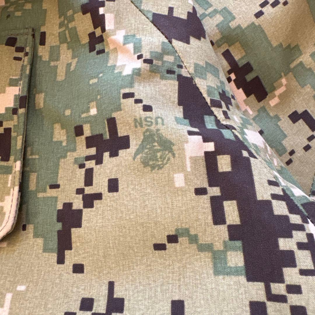 USN 米海軍 NWU パーカデジタルカモ 米軍放出品 ゴアテックス S