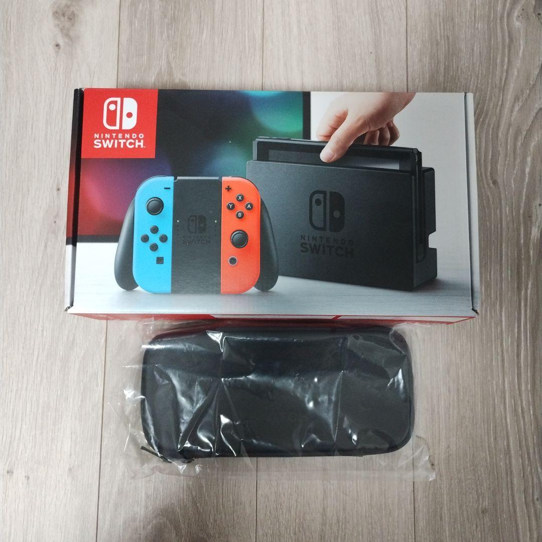 週末値下げ Nintendo Switch ネオンレッド/ネオンブルー 本体