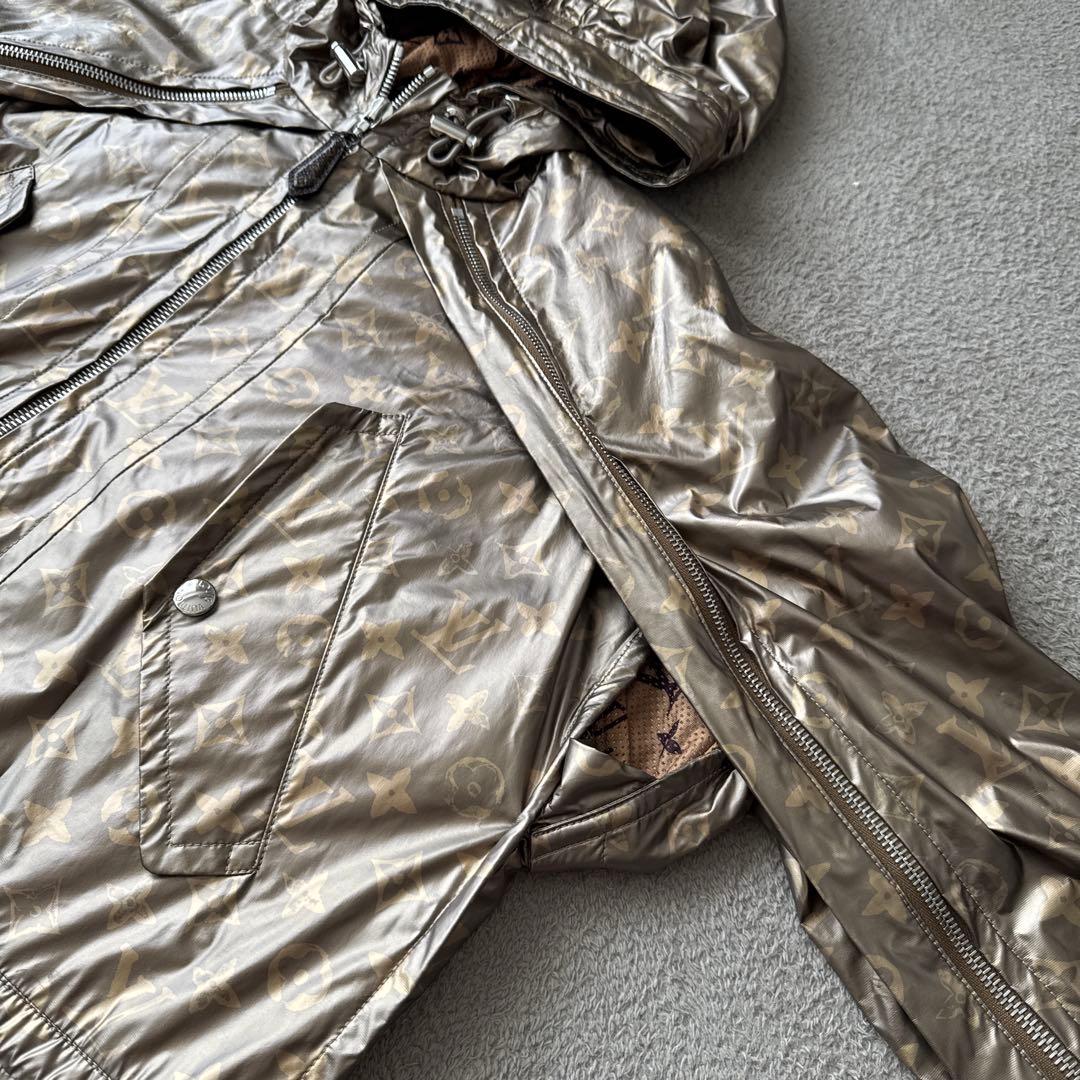 ルイヴィトン メタリックモノグラム レーヨン ジャケット 34 RW211W