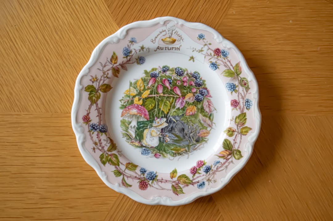 【最終値下】ロイヤルドルトン ブランベリーヘッジ 20.5cmプレート4枚＋２枚