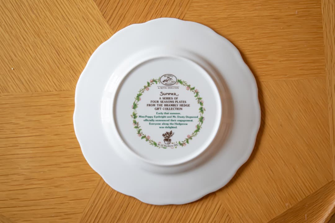 【最終値下】ロイヤルドルトン ブランベリーヘッジ 20.5cmプレート4枚＋２枚