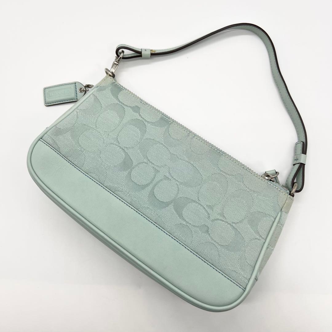 バッグ Coach 6094 Signature Accessory pouch y2k