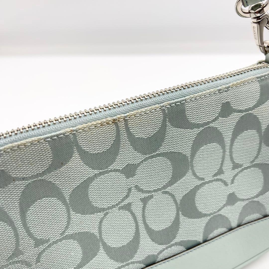 バッグ Coach 6094 Signature Accessory pouch y2k
