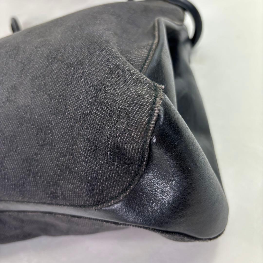 グッチ GG ブラック トートバッグ