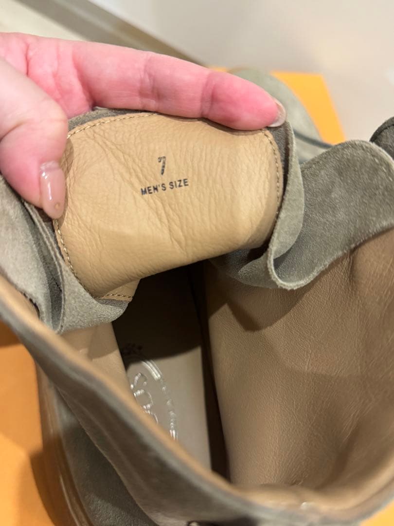 [値下げ] TOD'S トッズ　グレー スエード ハイカットブーツ