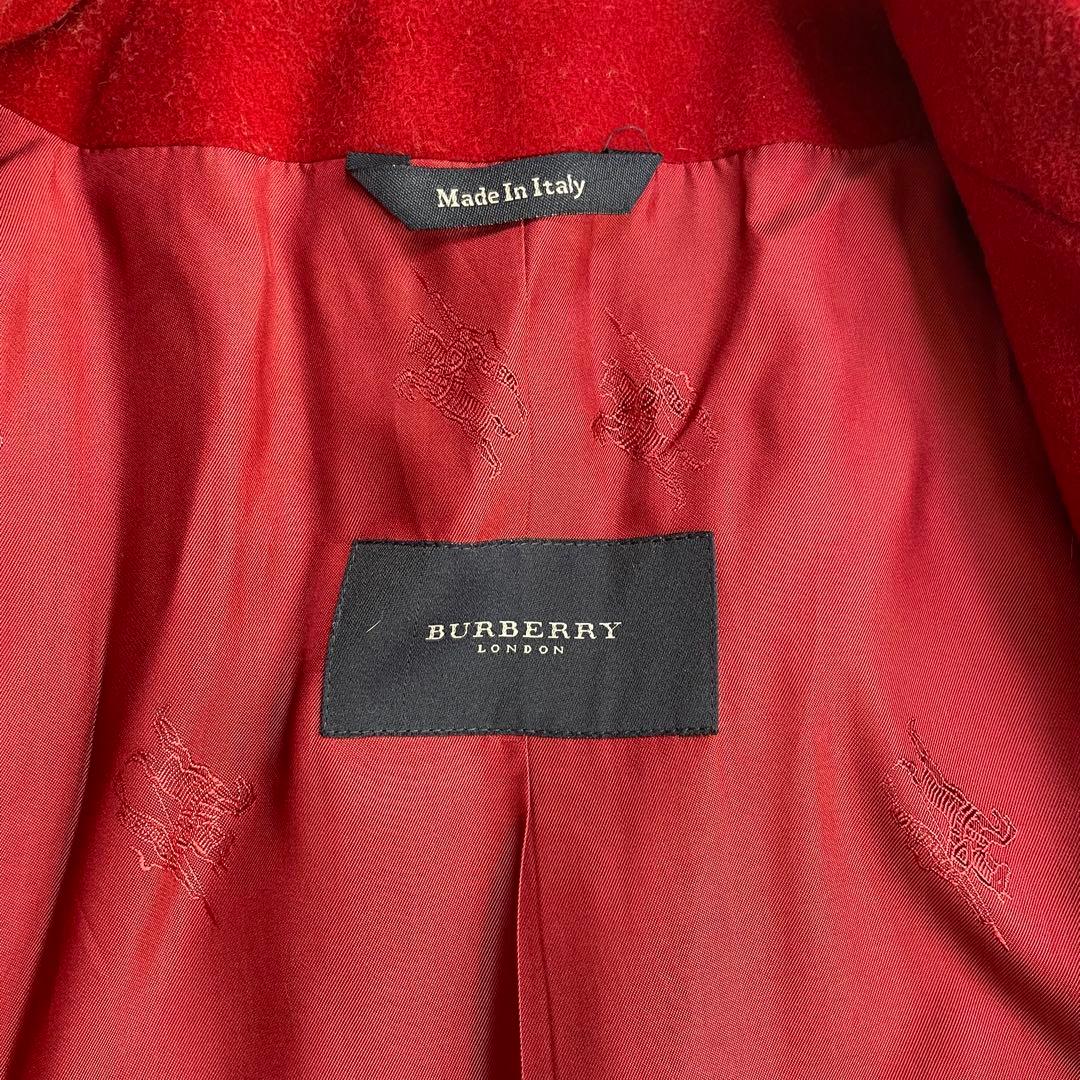 ✨極美品✨L バーバリーロンドン カシミヤ チェスターコート シャドーチェック