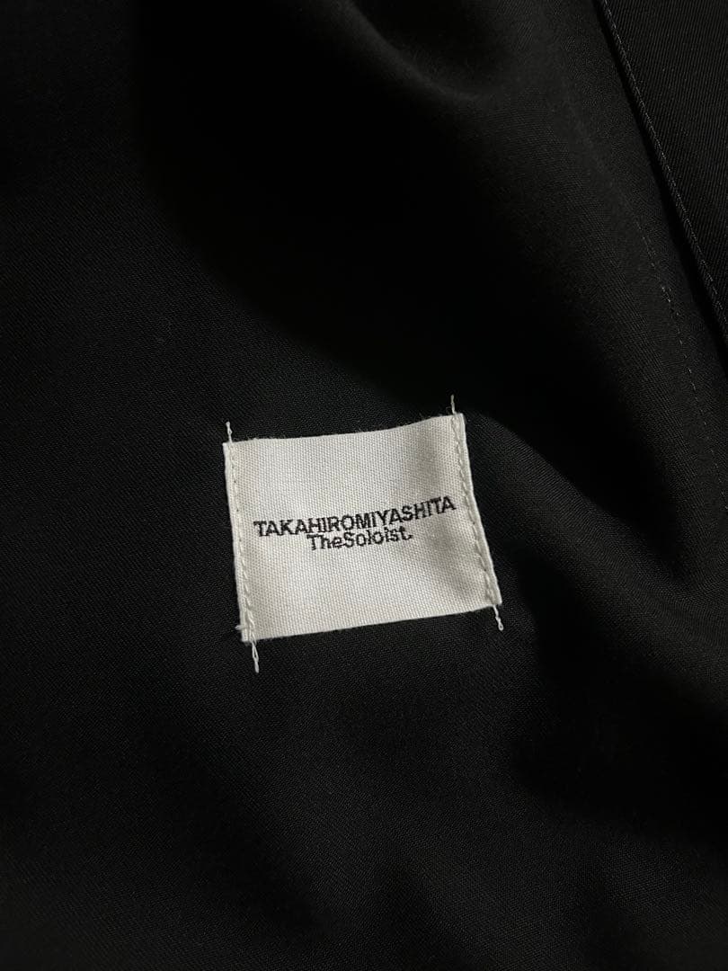 ソロイスト 20AW ノーカラードクタージャケット 46