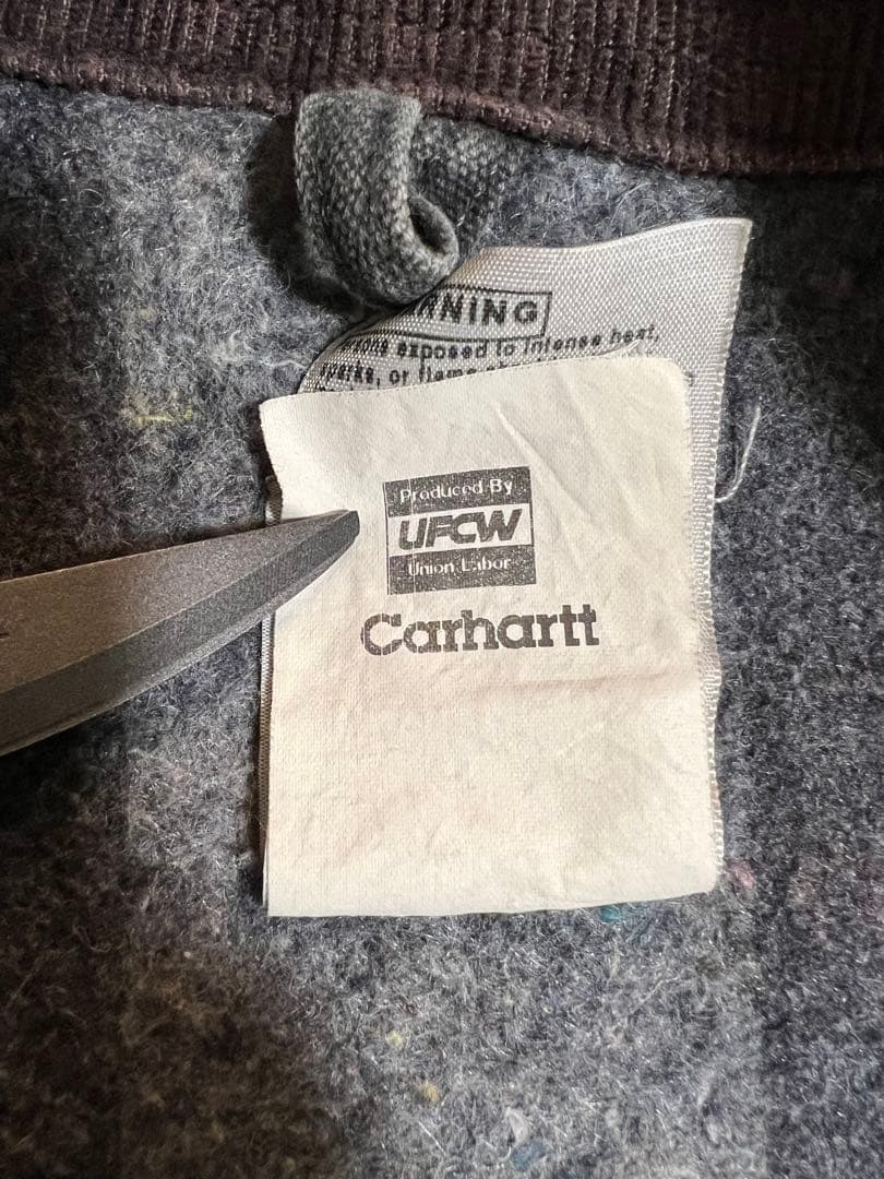 90s Carhartt カーハート チョアコート チョアジャケット 黒 USA