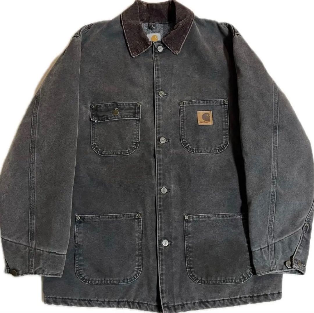 90s Carhartt カーハート チョアコート チョアジャケット 黒 USA