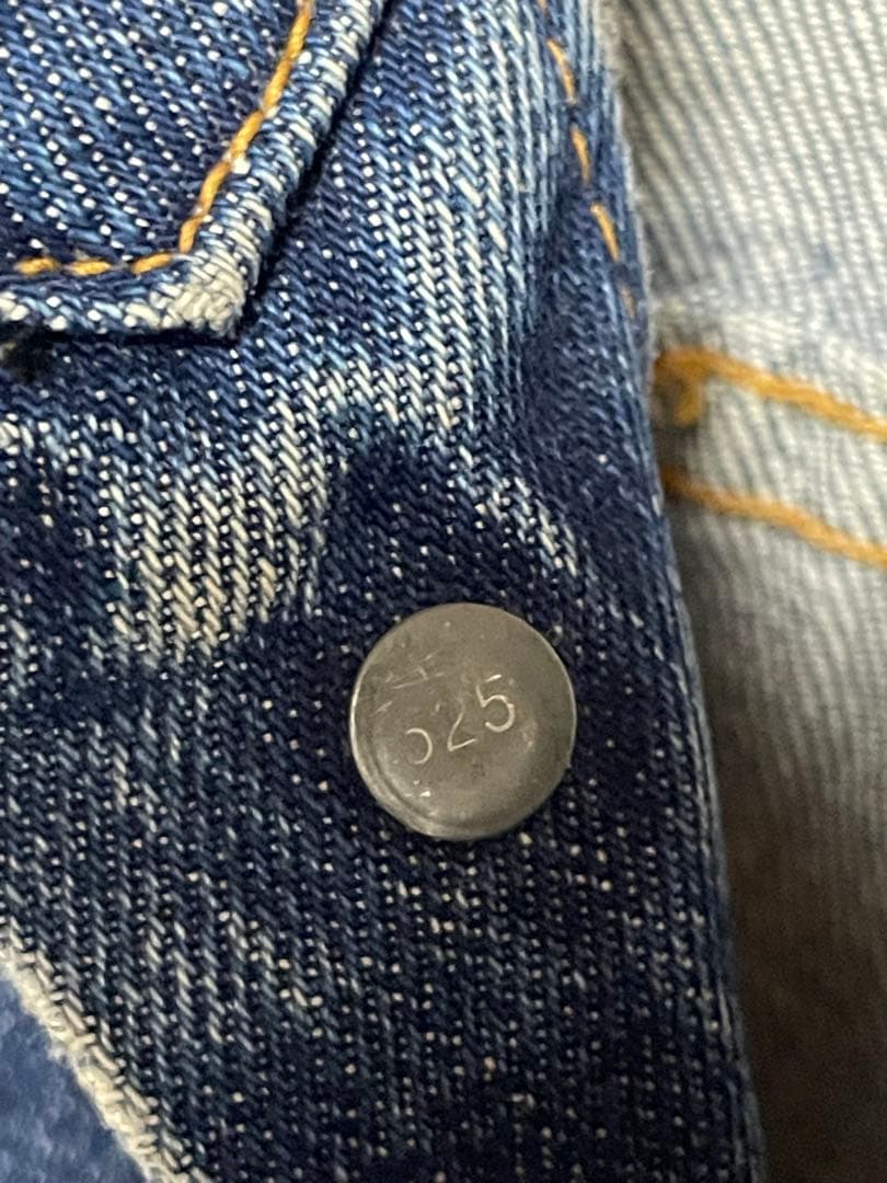 60s Levis 70505 \" BIG E ボタン裏刻印525 トラッカー\"