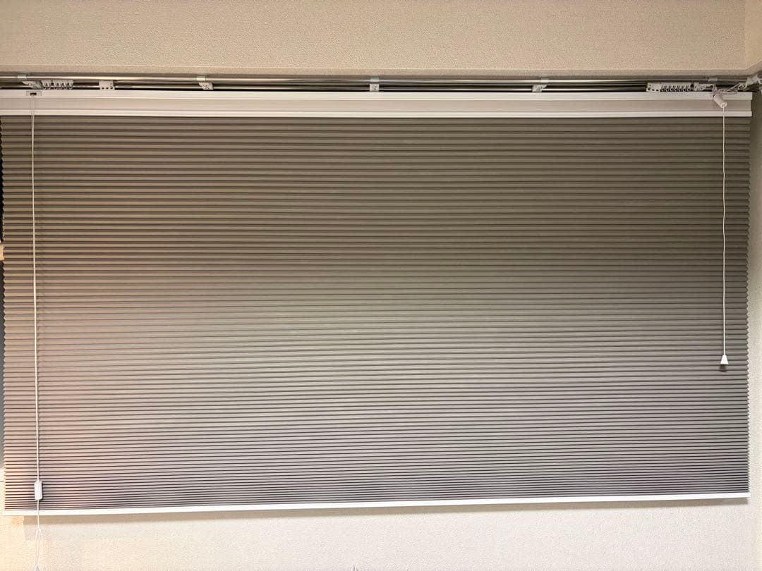 TUISS ツインハニカムシェード　シアーゲインズボログレーシェード