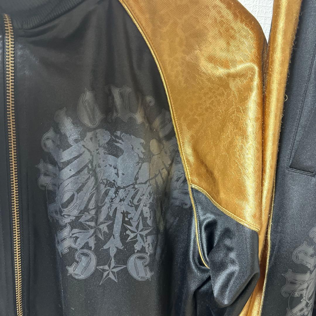 希少　y2k 豹柄　チャンピオン　ジャージ　セットアップ　Mサイズ　平成