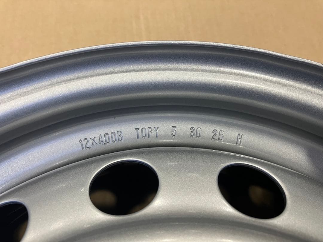 送料込 ダイハツ 純正 スチール ホイール 12インチ 4本 B