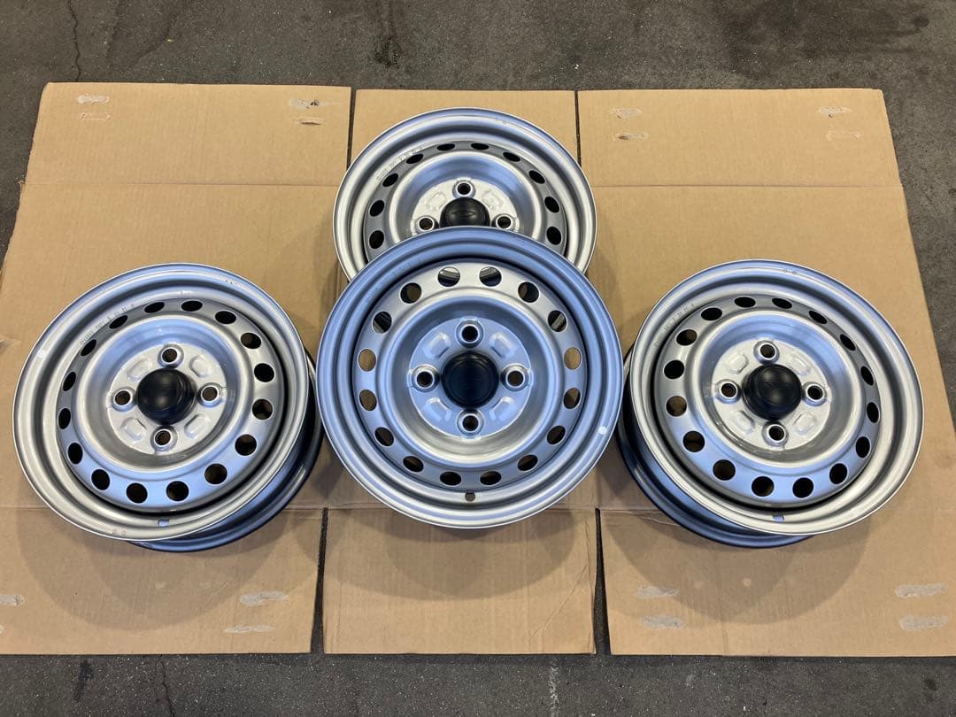 送料込 ダイハツ 純正 スチール ホイール 12インチ 4本 B