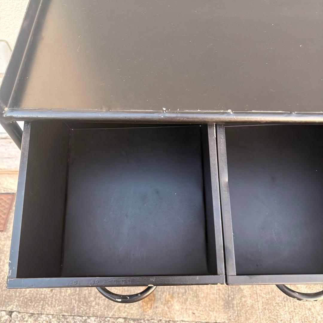 【送料込】スチールチェスト　縦型　12杯　インダストリアル