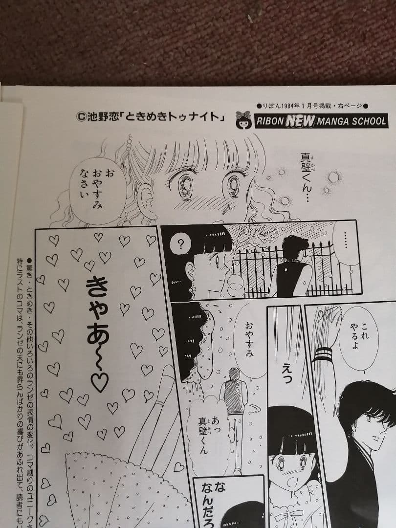 Ｗ最終値下げ‼️高級品‼️希少品‼️りぼん複製原画集　全14枚‼️