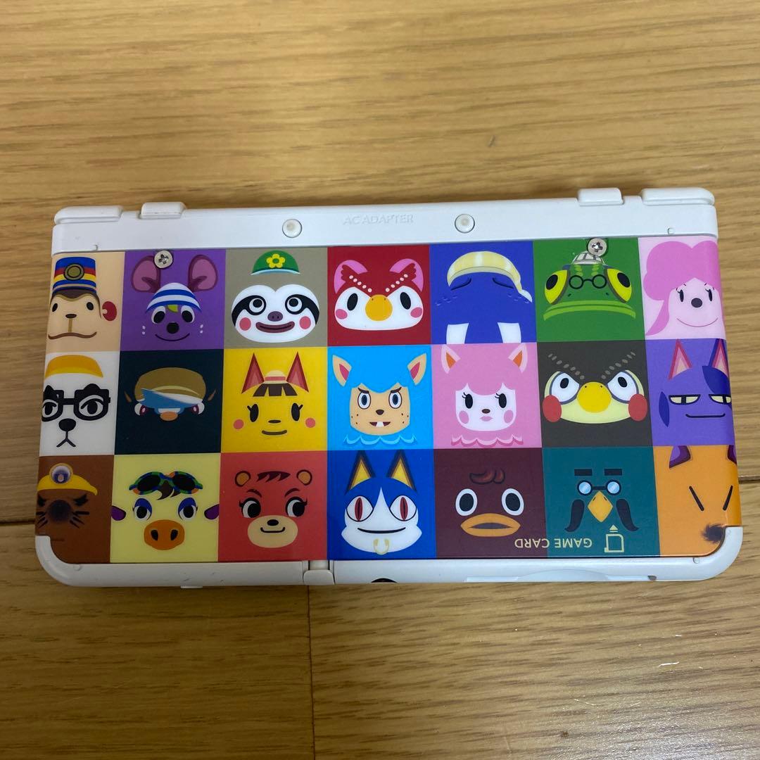 美品　New Nintendo 3DS どうぶつの森 きせかえプレートパック