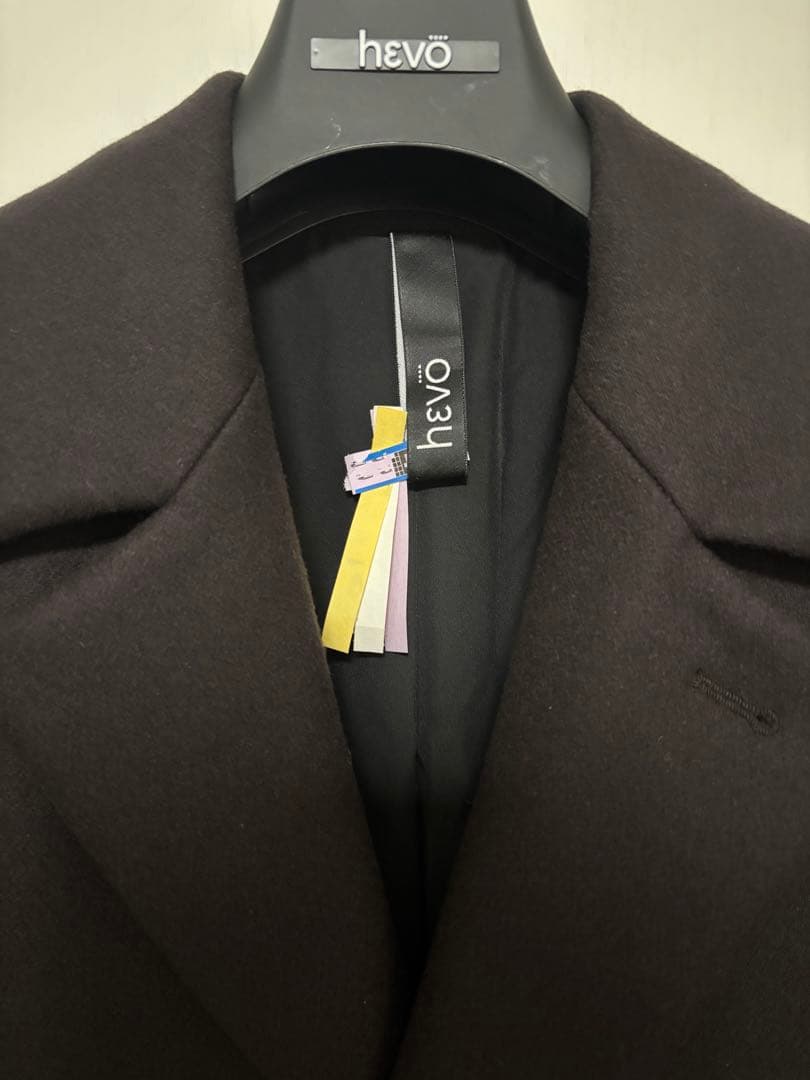 【美品/クリーニング済】Hevo OSTUNI ベルテッドコート 44
