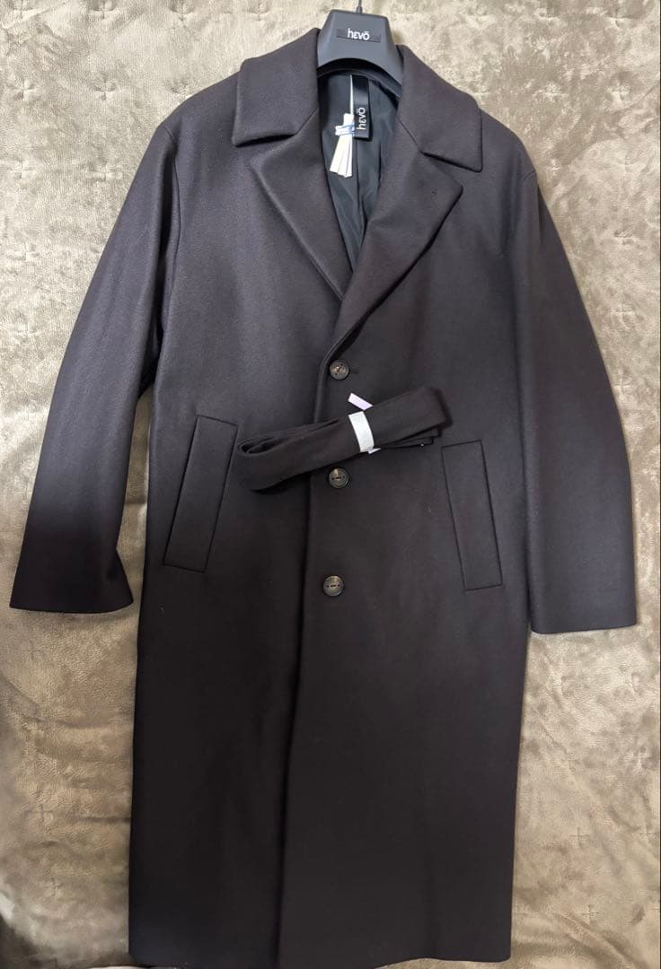 【美品/クリーニング済】Hevo OSTUNI ベルテッドコート 44