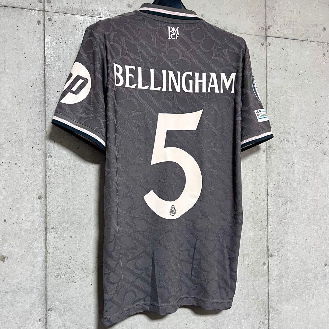 【新品/タグ付き】24/25 レアル・マドリード ♯5 べリンガム【L】選手仕様