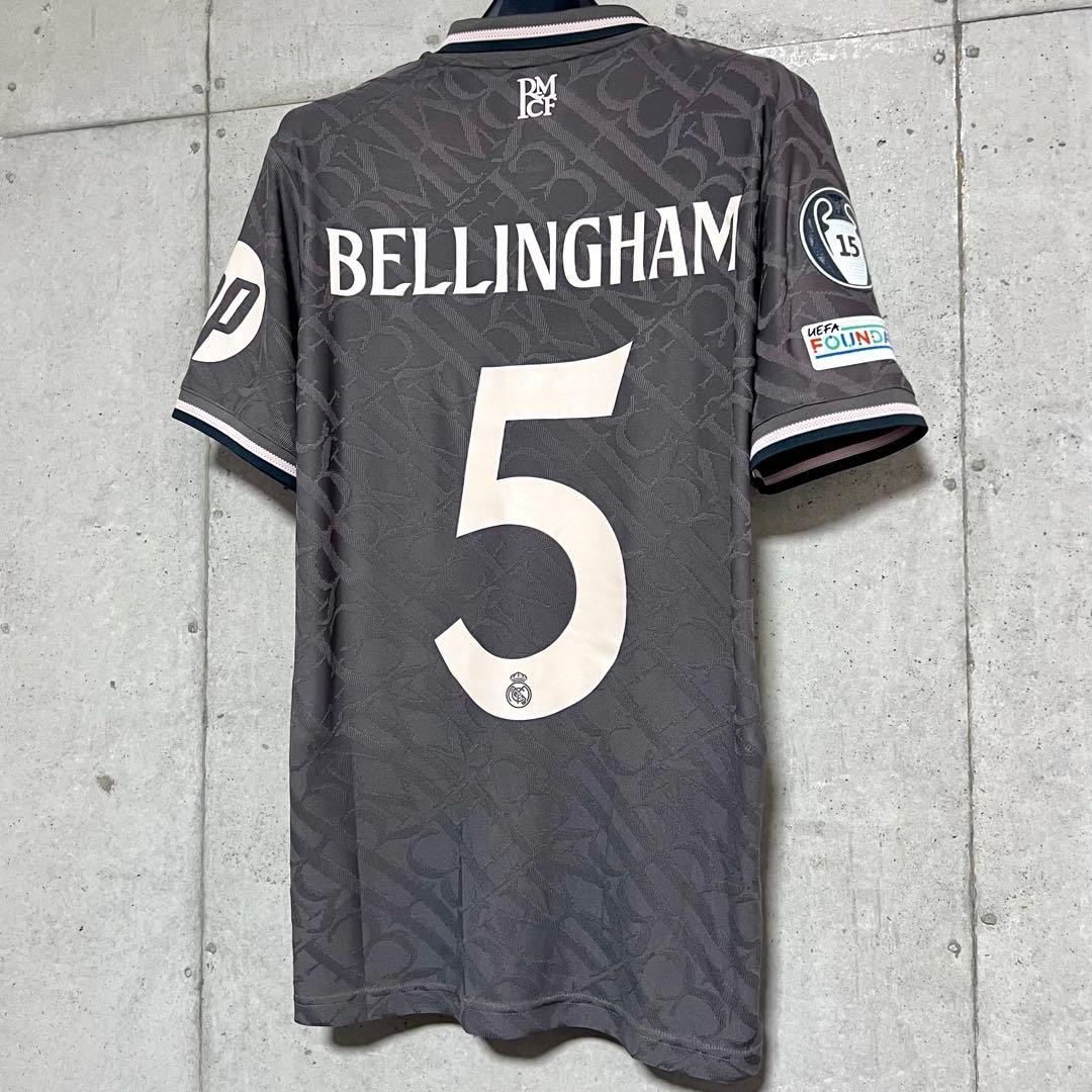 【新品/タグ付き】24/25 レアル・マドリード ♯5 べリンガム【L】選手仕様