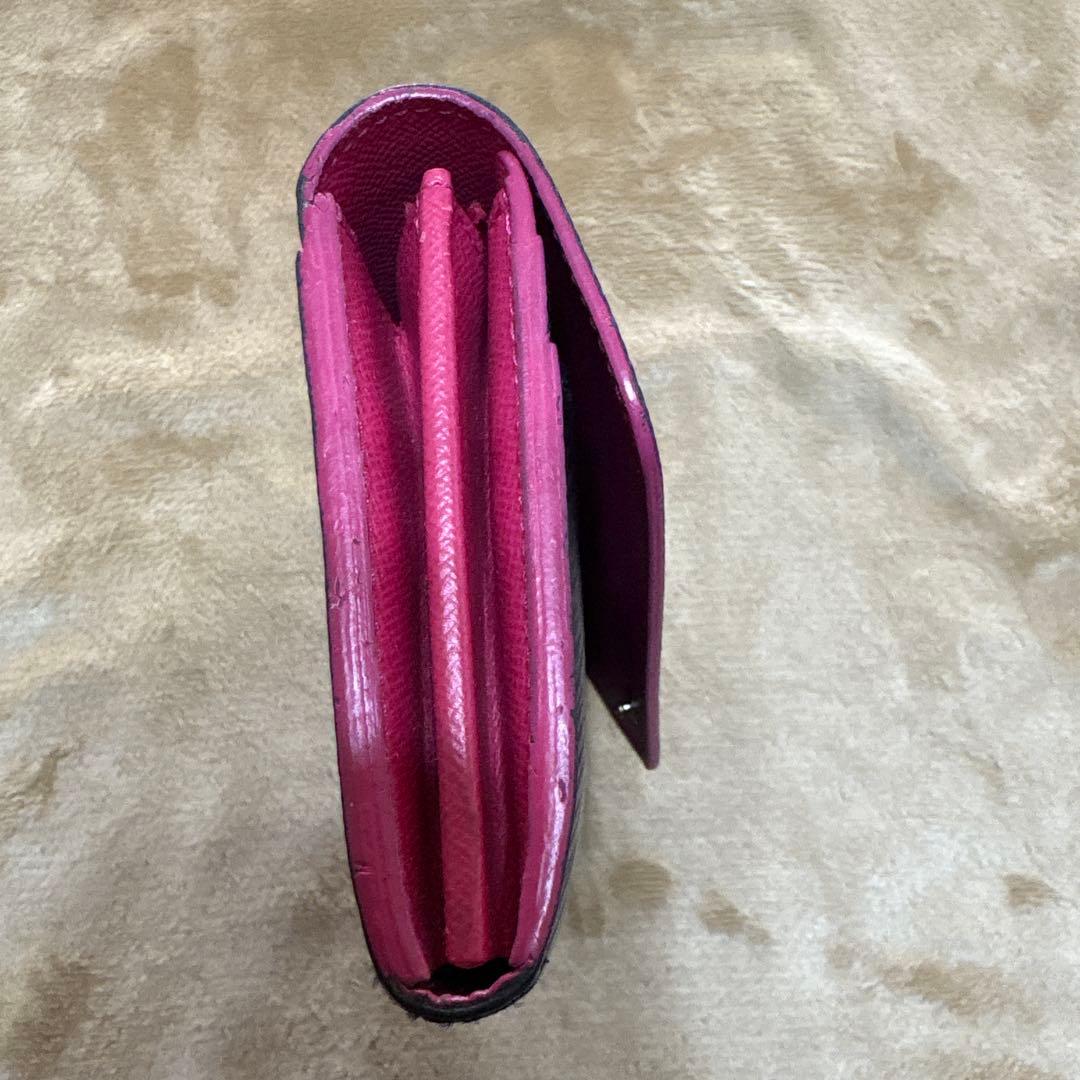 し*ば様 LOUIS VUITTON ポルトフォイユサラ　エピ　ブラック 長財布